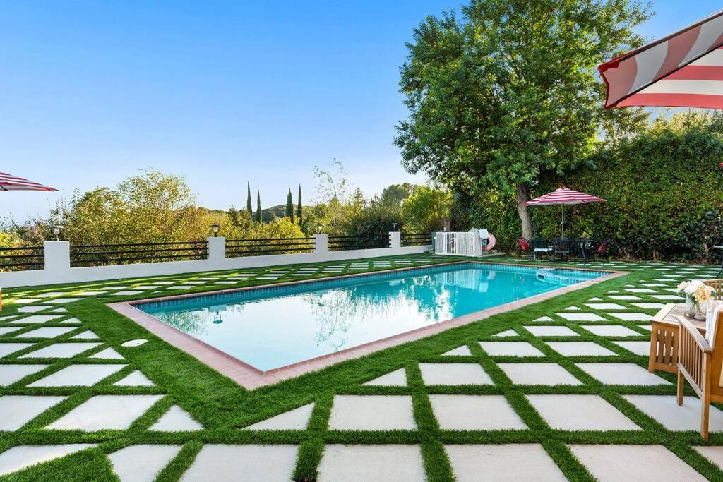 Luxury 4BD in Topanga Oasis with Pool, Spa and Cabana Villa Los Ángeles Exterior foto